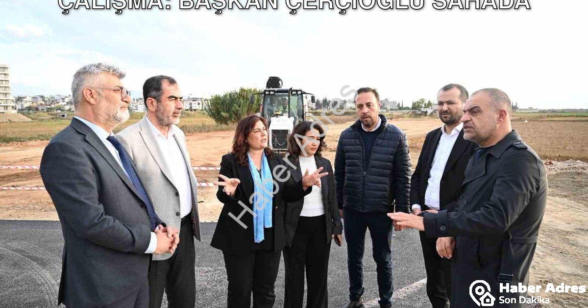 "Aydın Şehir Hastanesi Yollarında Hummalı Çalışma: Başkan Çerçioğlu Sahada" başlıklı haber için foto