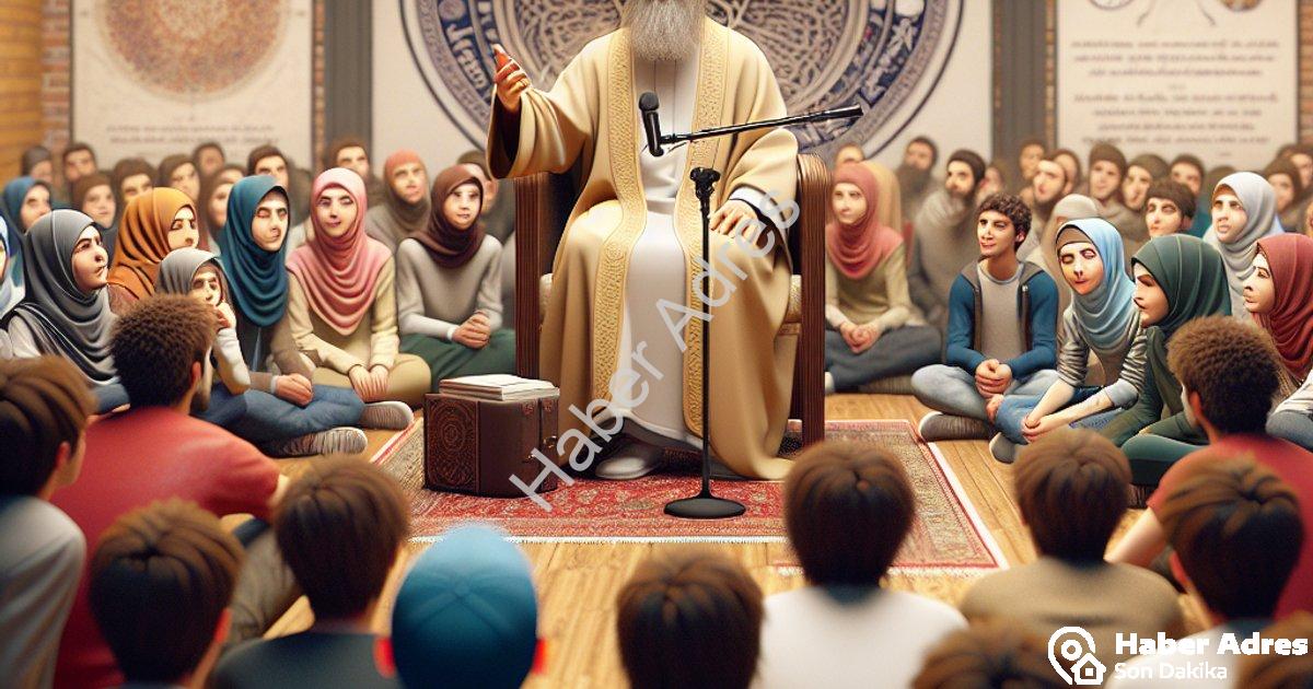 "Kütahya İl Müftüsü İrfan Açık Gençlik Buluşmaları'nda Öğrencilerle Bir Araya Geldi" başlıklı haber