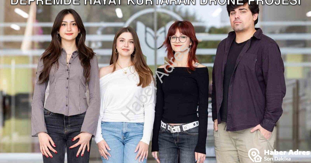 "Yaşar Üniversitesi Öğrencilerinden Depremde Hayat Kurtaran Drone Projesi" başlıklı haber için fotor