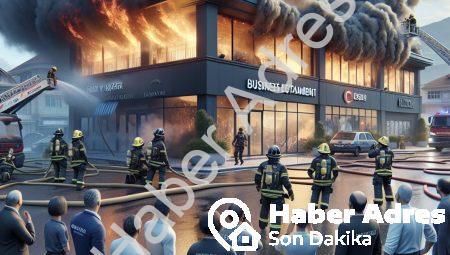 Aydın Efeler’de İş Yeri Yangını: Komşuların Dikkati Faciayı Önledi