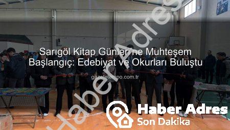 Sarıgöl Kitap Günleri’ne Yoğun İlgi: Kültürel Bir Buluşma Gerçekleşti