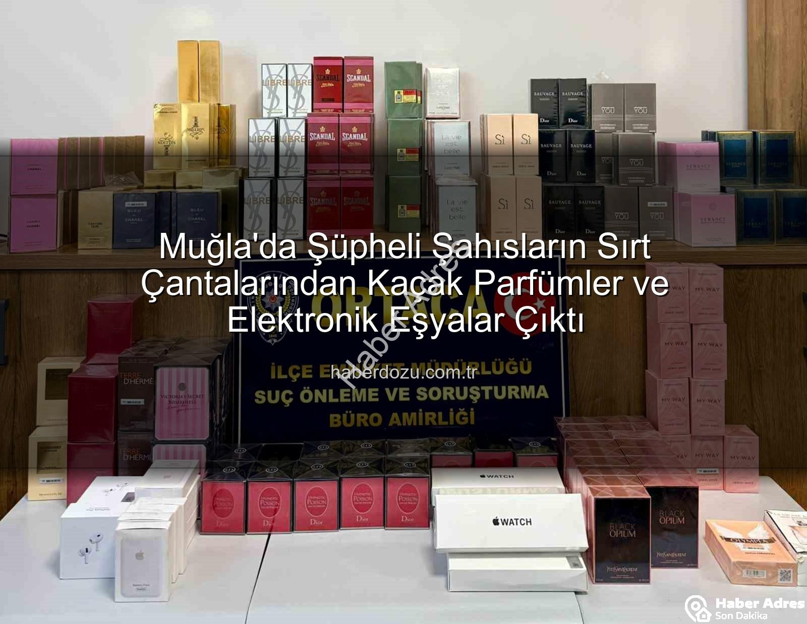 kaçak parfüm - Muğla'da Nefes Kesen Operasyon: Karayolunda Durumlarından Şüphelenilen Şahıslarda Milyonluk Kaçak Parfüm Ele Geçirildi!