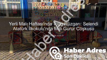 Yerli Malı Haftası’nda Togg Rüzgarı: Selendi Atatürk İlkokulu’nda Milli Gurur Coşkusu