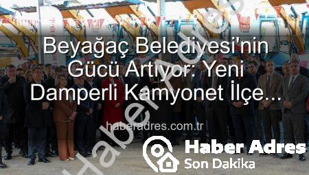 Beyağaç Belediyesi’nin Gücü Artıyor: Yeni Damperli Kamyonet İlçe Hizmetine Kazandırıldı